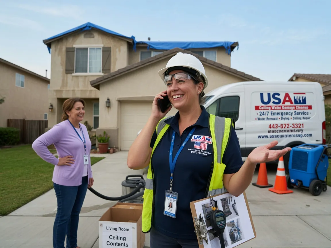 Ceiling Water Damage Restoration Hebron, IN FAQs